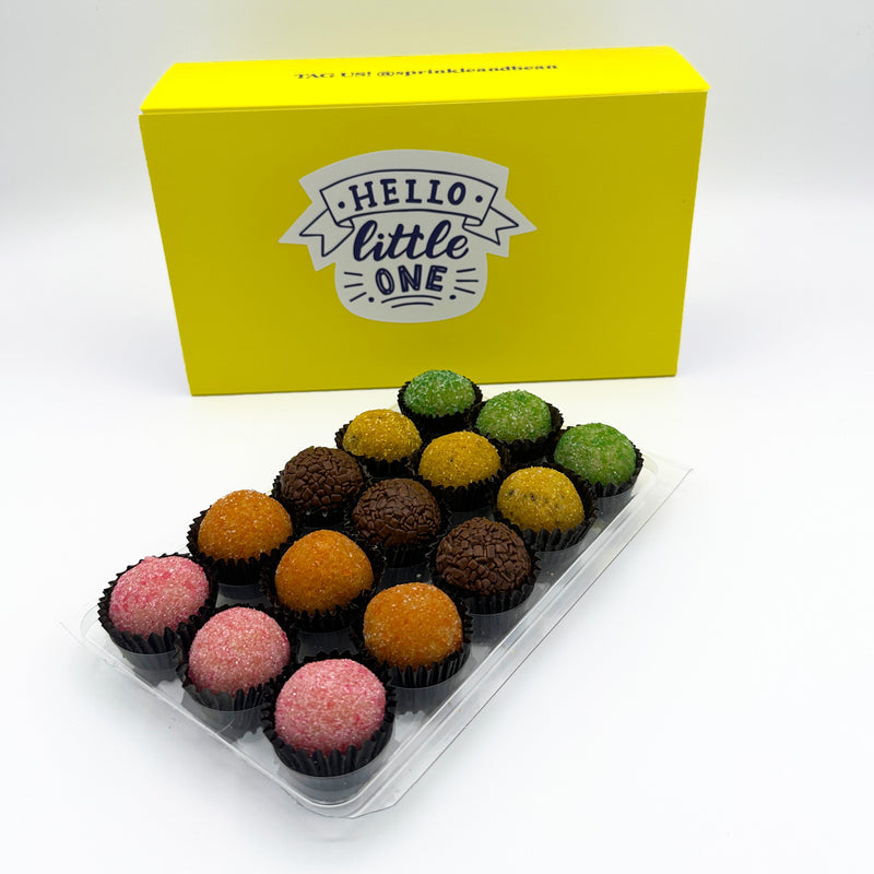 New Baby Fruits Assortment Brigadeiros — handcrafted Brazilian brigadeiro gift