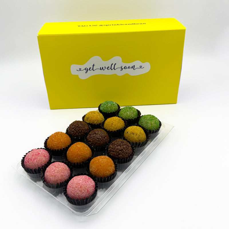 Get Well Soon Fruits Assortment Brigadeiros — handcrafted Brazilian brigadeiro gift
