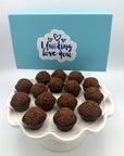 I F-Ing Love You Milk Chocolate Brigadeiros