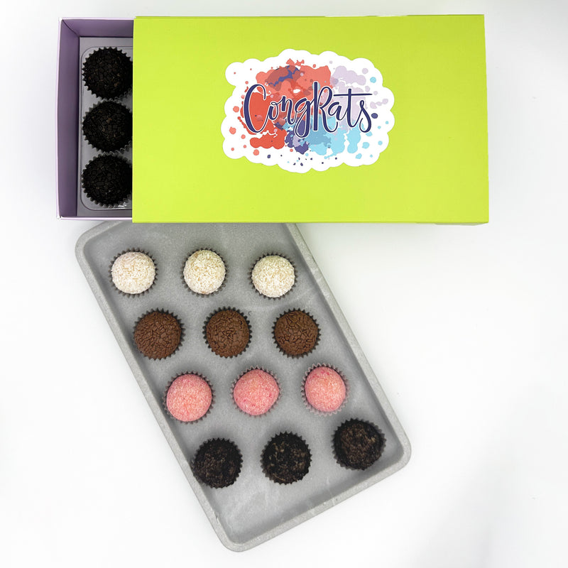Congrats Classic Brigadeiros — handcrafted Brazilian brigadeiro gift