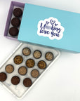 I F-ing Love You! Specialty Assortment Brigadeiros