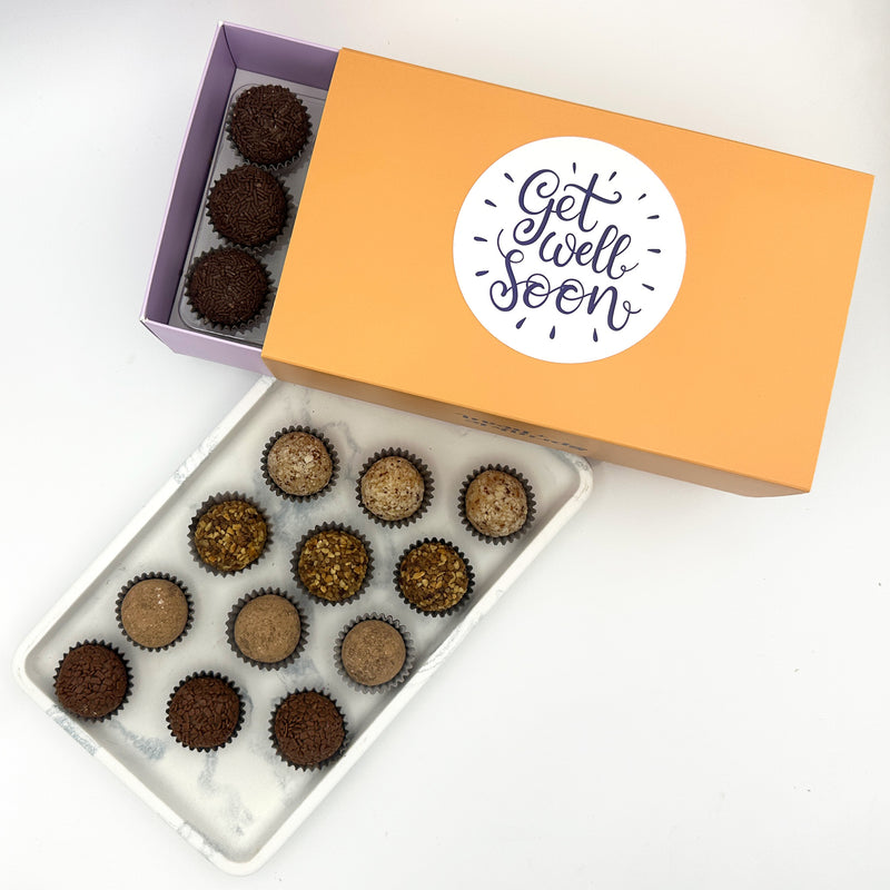 Get Well Soon Specialty Assortment Brigadeiros — handcrafted Brazilian brigadeiro gift