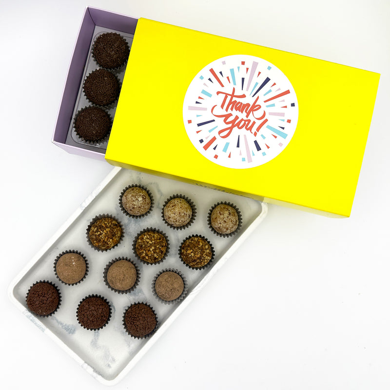 Thank You Specialty Assortment Brigadeiros — handcrafted Brazilian brigadeiro gift
