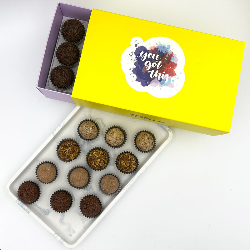 You Got This! Specialty Assortment Brigadeiros — handcrafted Brazilian brigadeiro gift