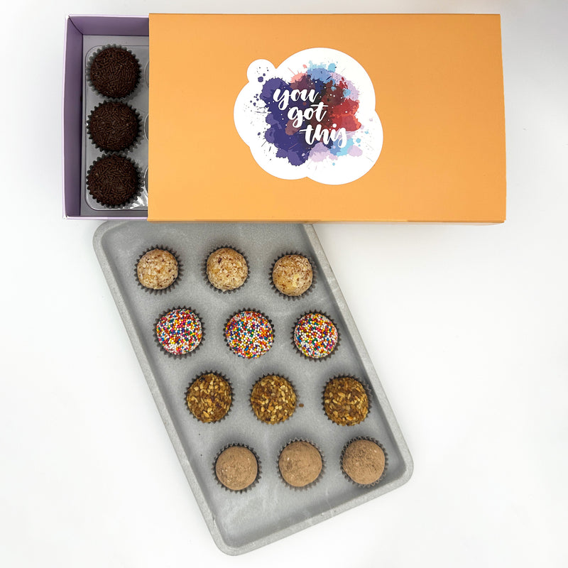 You Got This! Specialty Celebration Brigadeiros — handcrafted Brazilian brigadeiro gift