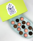 I Love You Chocolate + Strawberries Brigadeiros
