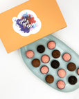 You Got This! Chocolate + Strawberries Brigadeiros
