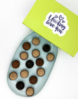 I F-Ing Love You Chocolate + Coffee Brigadeiros