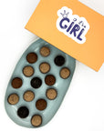Baby Girl Coffee + Chocolate Brigadeiros
