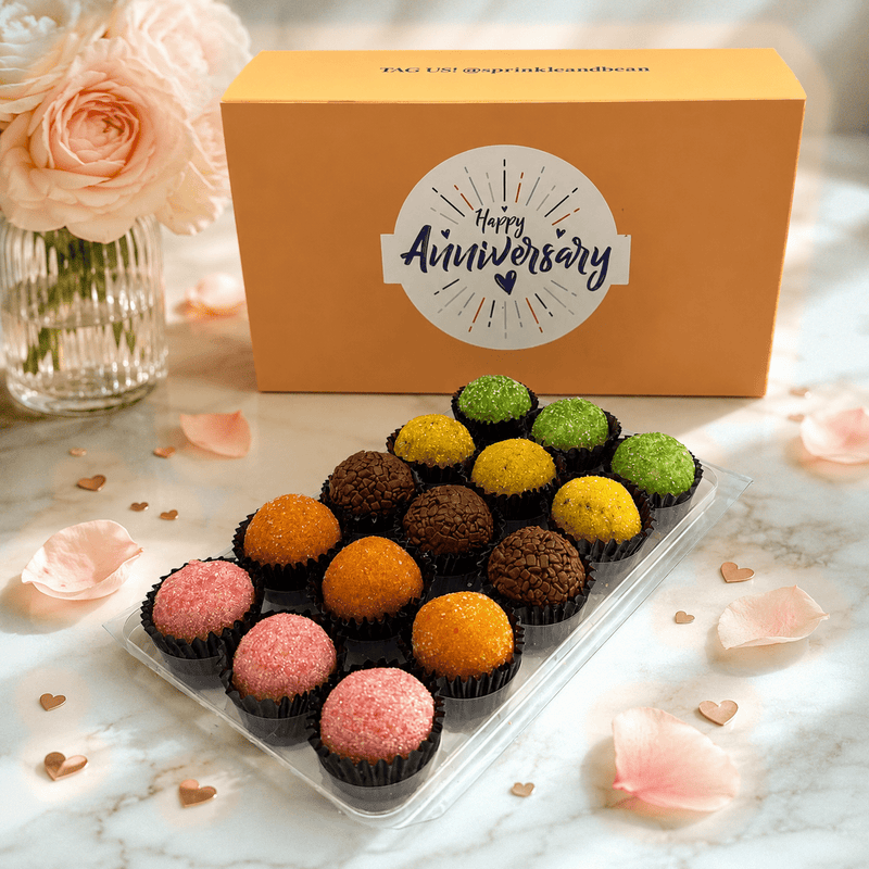 Anniversary Fruits Brigadeiros — handcrafted Brazilian brigadeiro gift