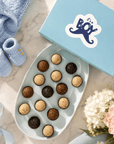 Baby Boy Coffee + Chocolate Brigadeiros