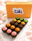 Baby Girl Fruits Assortment Brigadeiros