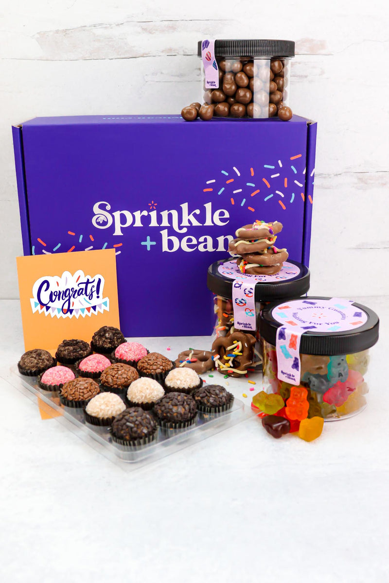 Congrats! — handcrafted Brazilian brigadeiro gift