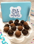 Don't Forget to be Awesome - Chocolate Lovers Brigadeiros