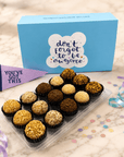 Don't Forget to be Awesome Nut Assortment Brigadeiros