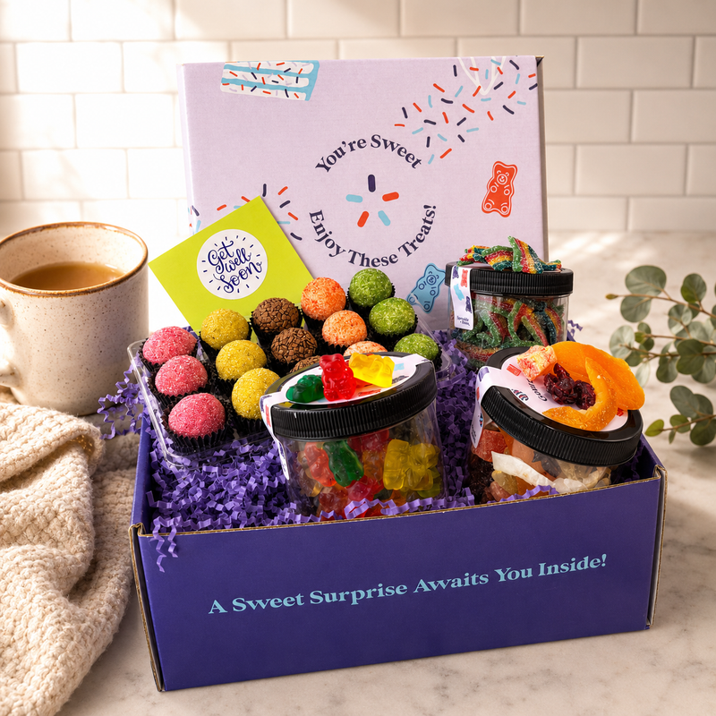 Feel Better with Fruit — handcrafted Brazilian brigadeiro gift