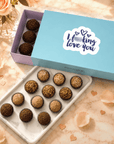 I F-ing Love You! Specialty Assortment Brigadeiros