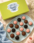 New Baby Chocolate + Strawberries Brigadeiros