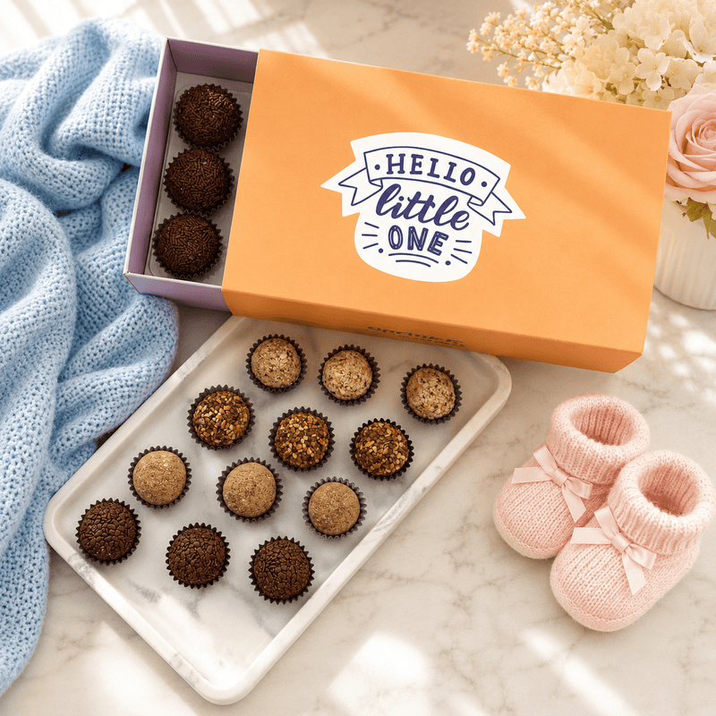 New Baby Specialty Assortment Brigadeiros — handcrafted Brazilian brigadeiro gift