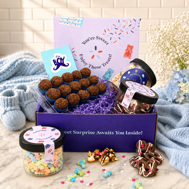Oh Baby Boy! — handcrafted Brazilian brigadeiro gift