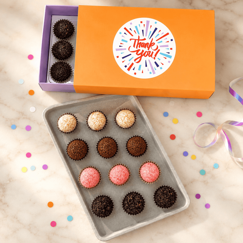 Thank You Classic Brigadeiros — handcrafted Brazilian brigadeiro gift