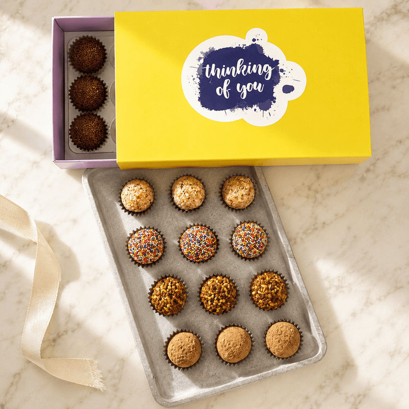 Thinking of You Specialty Celebration Brigadeiros — handcrafted Brazilian brigadeiro gift