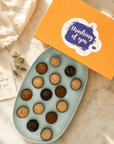 Thinking of You Chocolate + Coffee Brigadeiros
