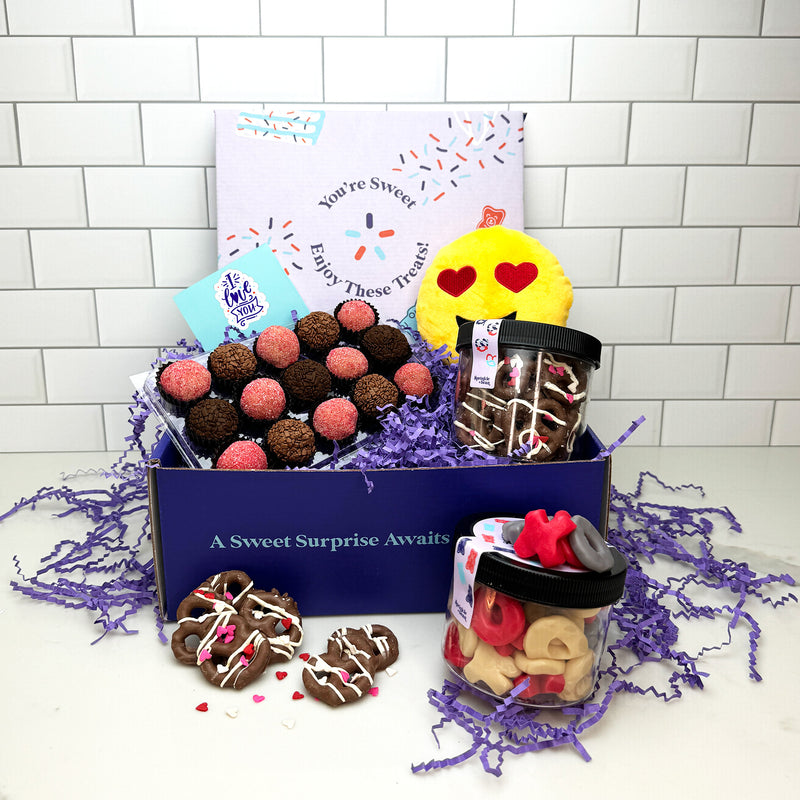 XOXO, You know I Love You — handcrafted Brazilian brigadeiro gift