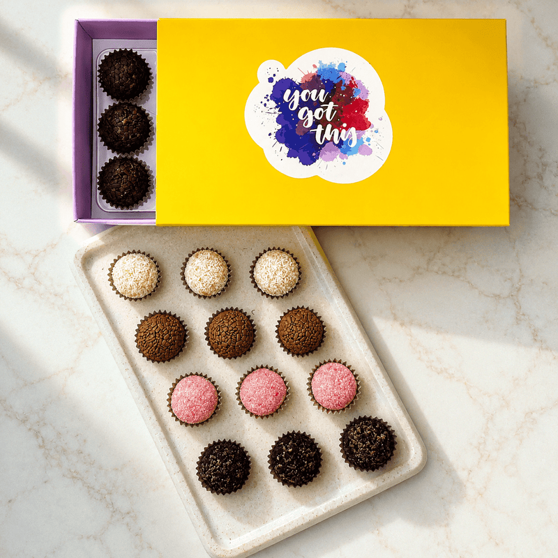 You Got This! Classic Brigadeiros — handcrafted Brazilian brigadeiro gift
