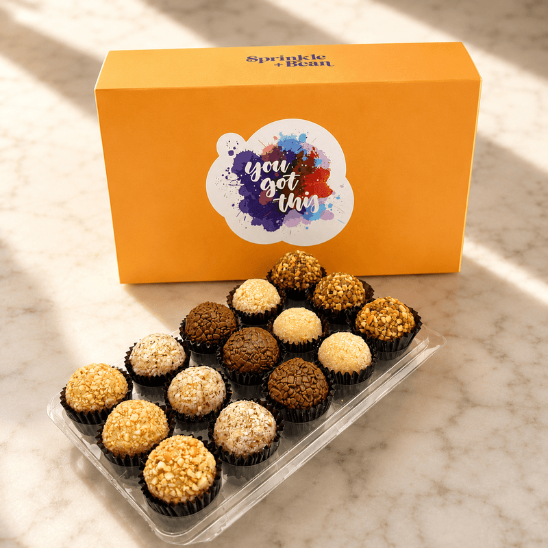 You Got This! Nut Assortment Brigadeiros — handcrafted Brazilian brigadeiro gift