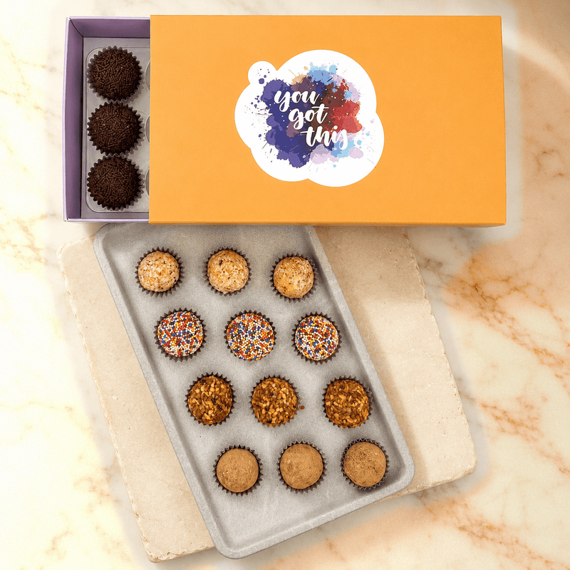 You Got This! Specialty Celebration Brigadeiros — handcrafted Brazilian brigadeiro gift