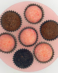 I F-Ing Love You Chocolate + Strawberries Brigadeiros
