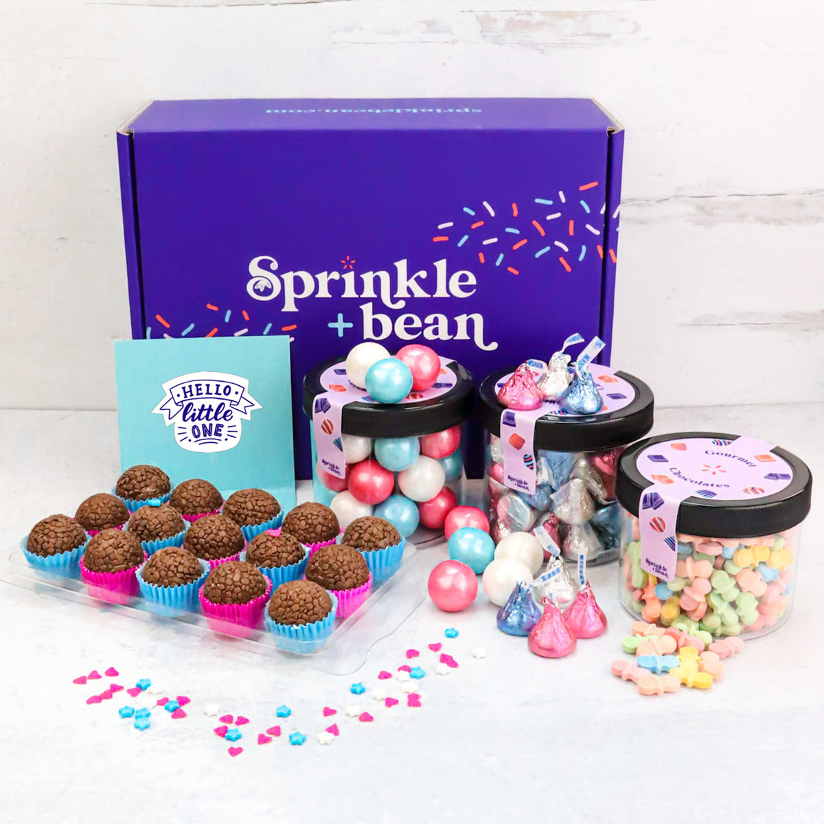 New Baby Gifts brigadeiro gifts — handcrafted in Miami