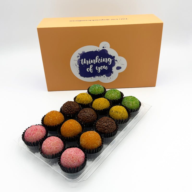 Thinking of You Fruits Assortment Brigadeiros — handcrafted Brazilian brigadeiro gift