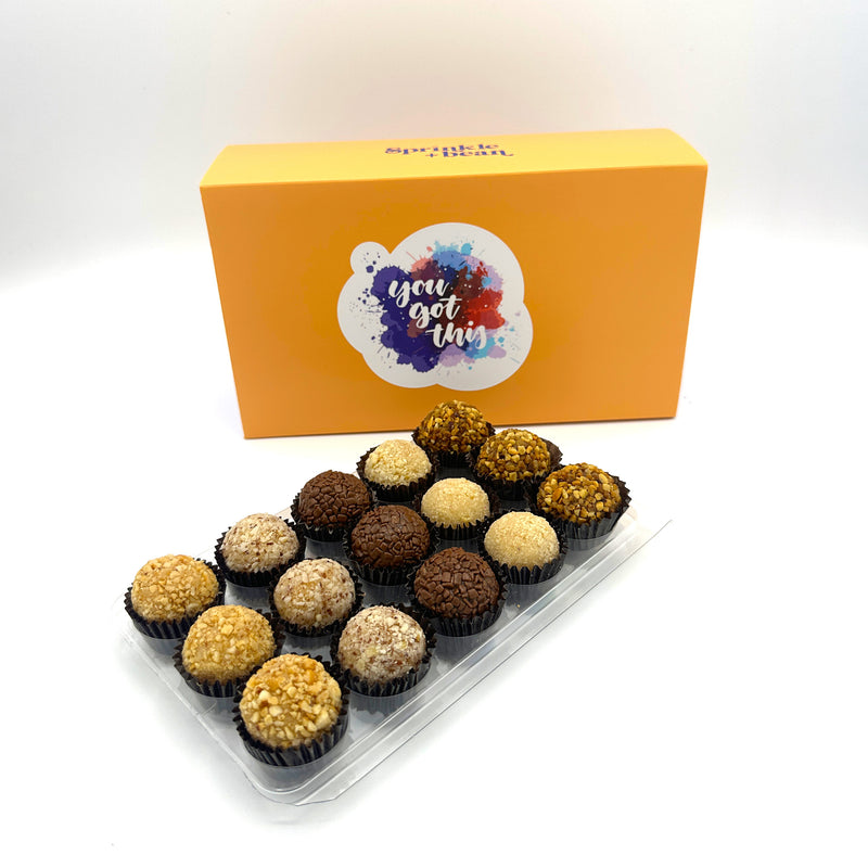 You Got This! Nut Assortment Brigadeiros — handcrafted Brazilian brigadeiro gift