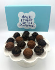 Don't Forget to be Awesome - Chocolate Lovers Brigadeiros