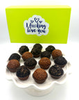 I F-Ing Love You Chocolate Lovers Brigadeiros