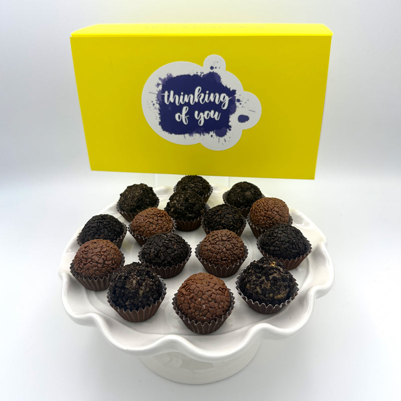 Thinking of You Chocolate Lovers Brigadeiros — handcrafted Brazilian brigadeiro gift