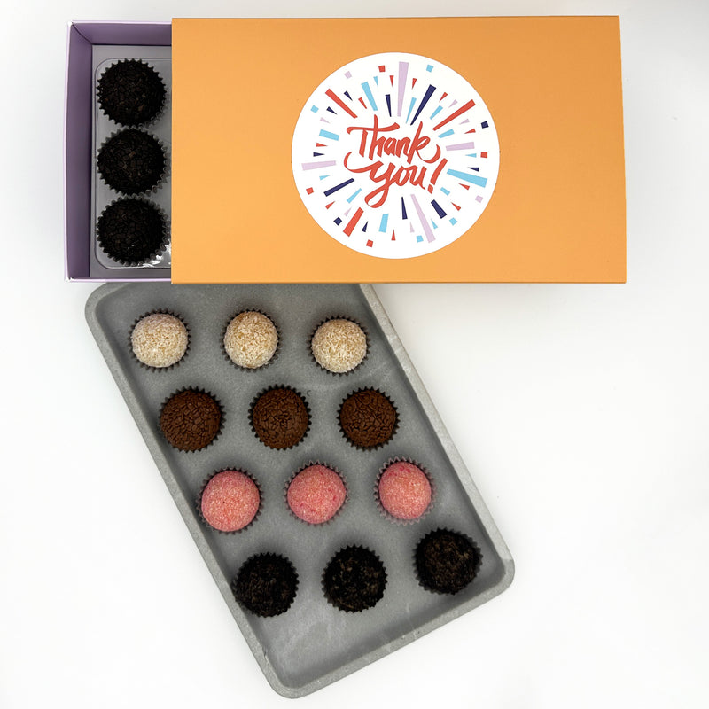 Thank You Classic Brigadeiros — handcrafted Brazilian brigadeiro gift