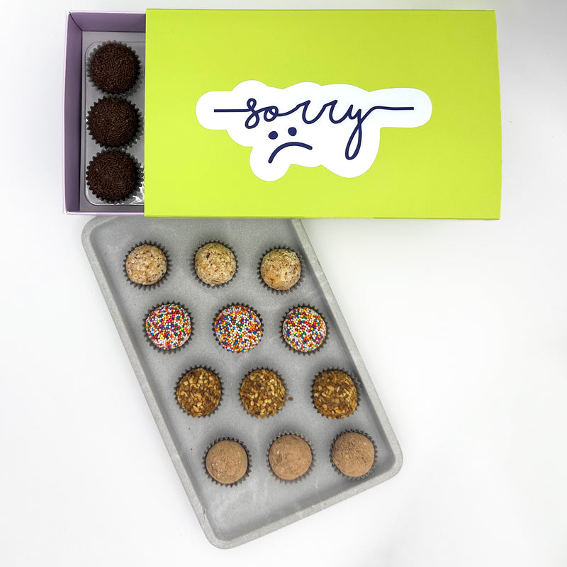 I'm Sorry Specialty Celebration Brigadeiros — handcrafted Brazilian brigadeiro gift