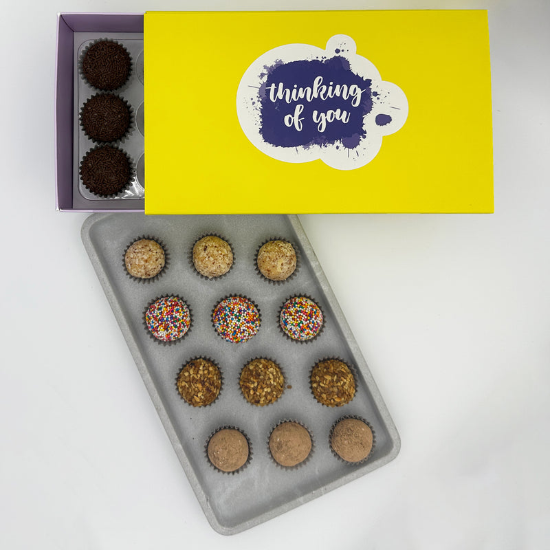 Thinking of You Specialty Celebration Brigadeiros — handcrafted Brazilian brigadeiro gift