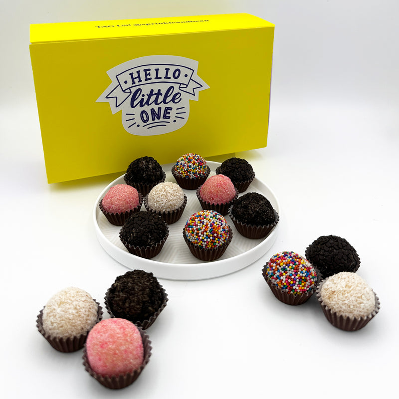 New Baby Classic Celebration Brigadeiros — handcrafted Brazilian brigadeiro gift