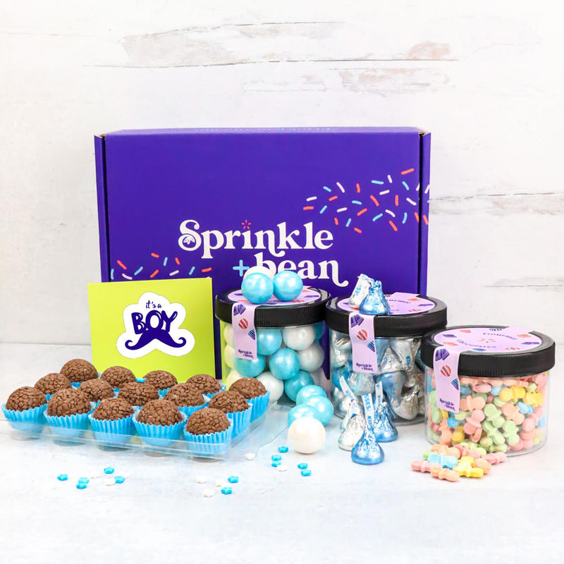 A Sweet Baby Boy — handcrafted Brazilian brigadeiro gift
