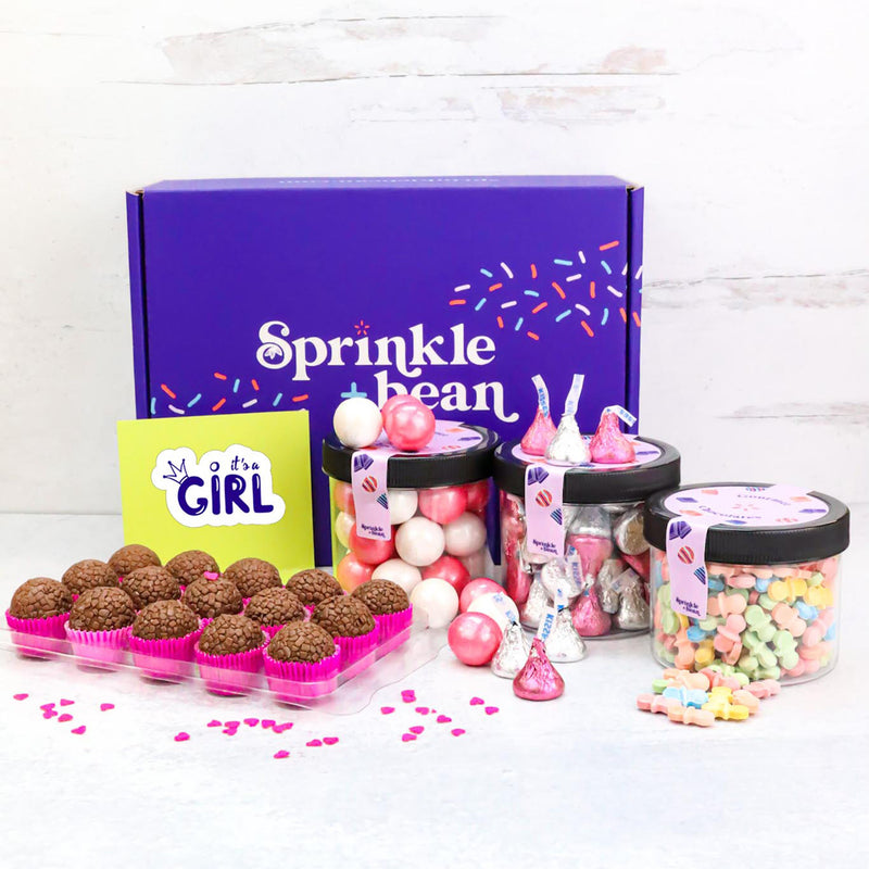 A Sweet Baby Girl — handcrafted Brazilian brigadeiro gift