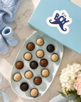 Baby Boy Coffee + Chocolate Brigadeiros