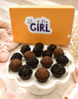 Baby Girl Chocolate Lovers Brigadeiros
