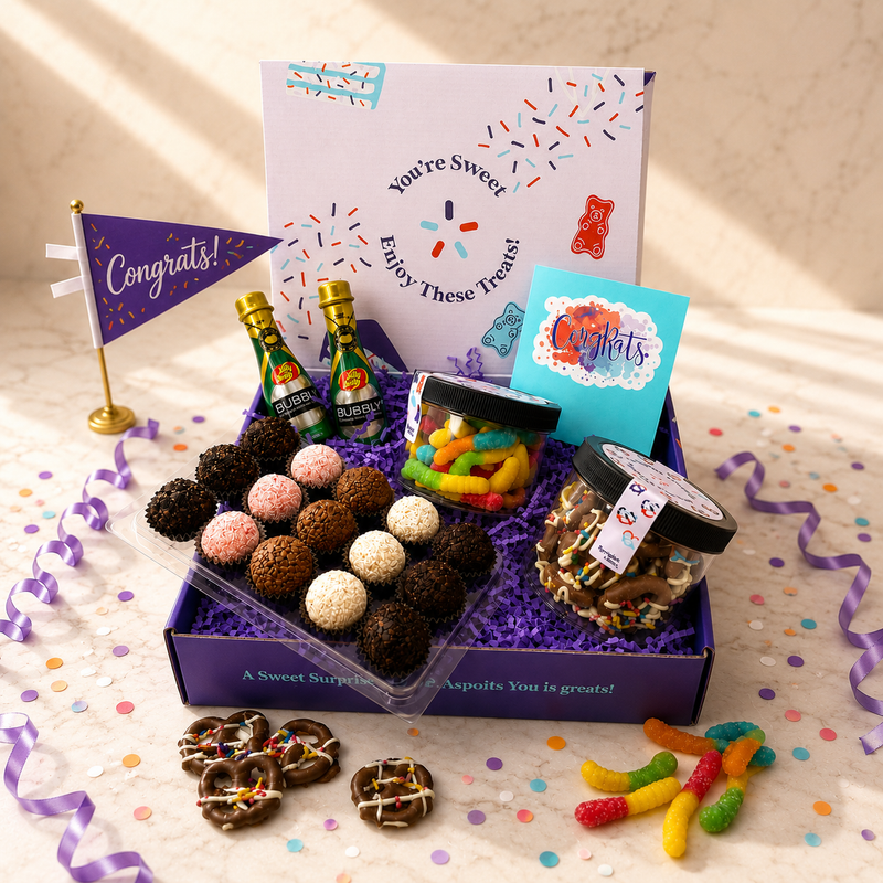 Cheers to You! — handcrafted Brazilian brigadeiro gift
