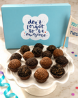 Don't Forget to be Awesome - Chocolate Lovers Brigadeiros