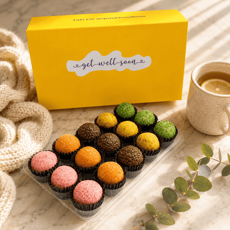 Get Well Soon Fruits Assortment Brigadeiros — handcrafted Brazilian brigadeiro gift
