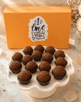 I Love You Milk Chocolate Brigadeiros